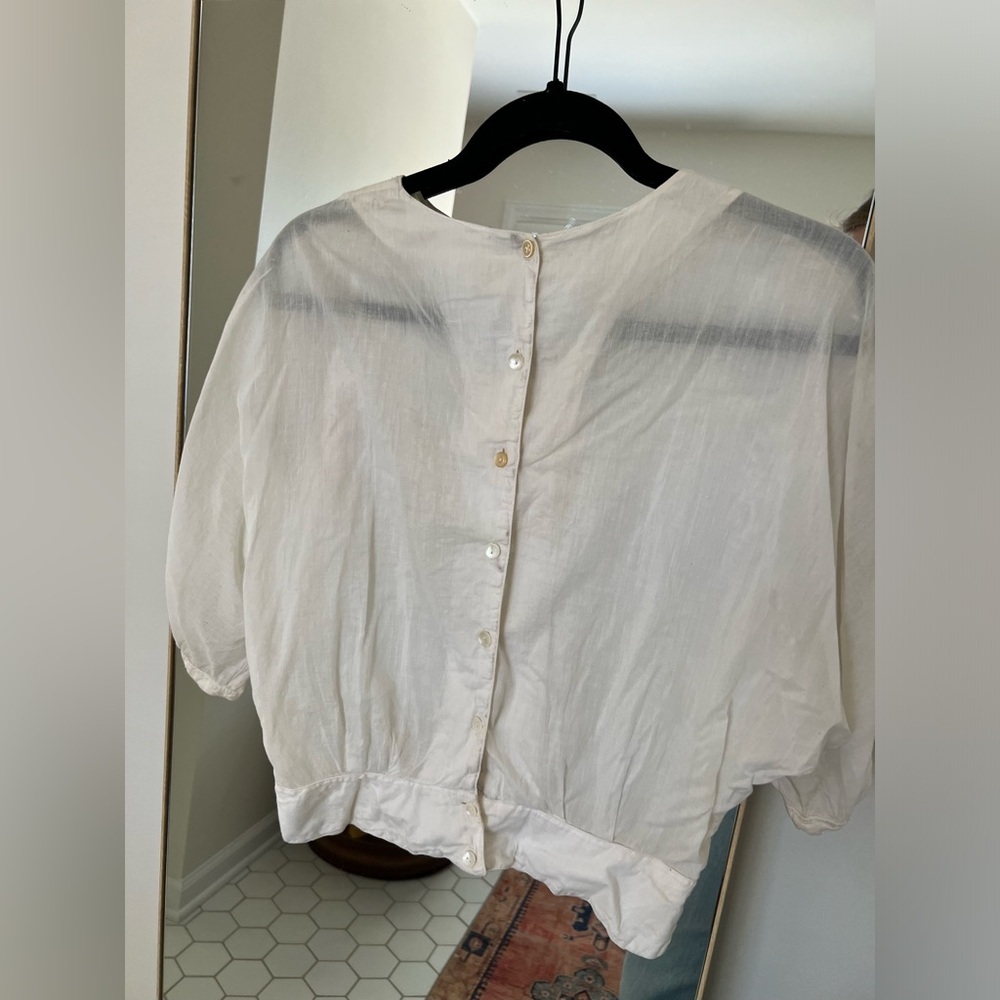 1960s Parisian Vintage blouse - Picture 6 of 9